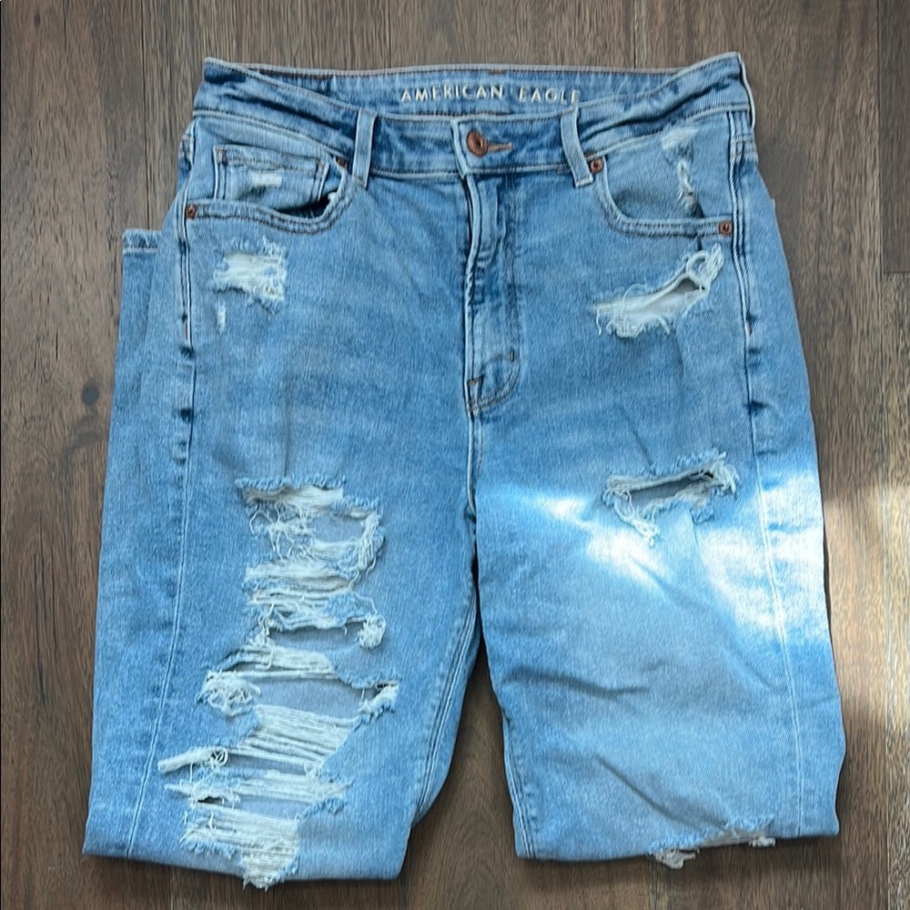 American Eagle Stretch Mom Jean 6 Regular